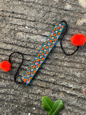 Namtra Fabric Anklet | Bajubadh