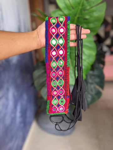 Chinmayi Fabric Waist Belt |Banjara Kamar Bandh
