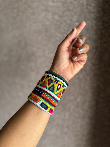 Maria Fabric Bracelet | Handcuff