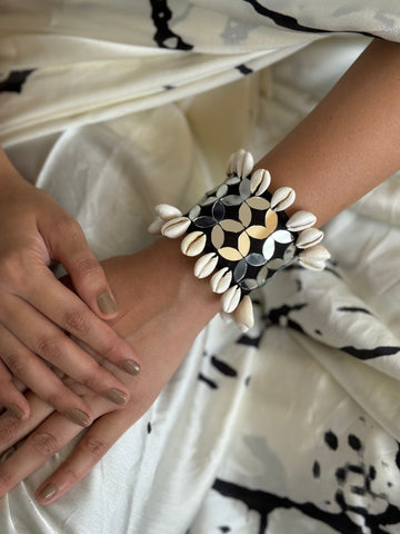 Gayatri Fabric Bracelet | Handcuff