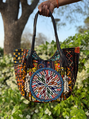 Maheswari Banjara Tote Bag