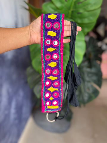 Guljhul Fabric Waist Belt |Banjara Kamar Bandh