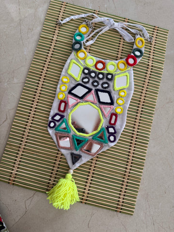 Aadhyasakti Mirrorwork Necklace