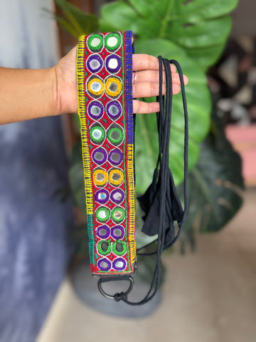 Ishwari Fabric Waist Belt |Banjara Kamar Bandh