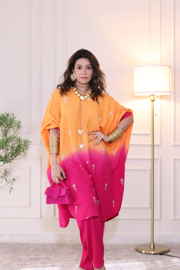 Dual Kaftan Co-ord Set