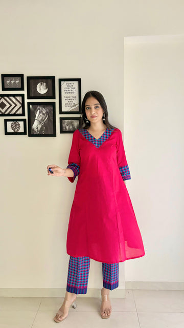 Jhalak Cotton Co-ord set