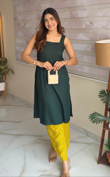 Lime Leaf Co-Ord Set