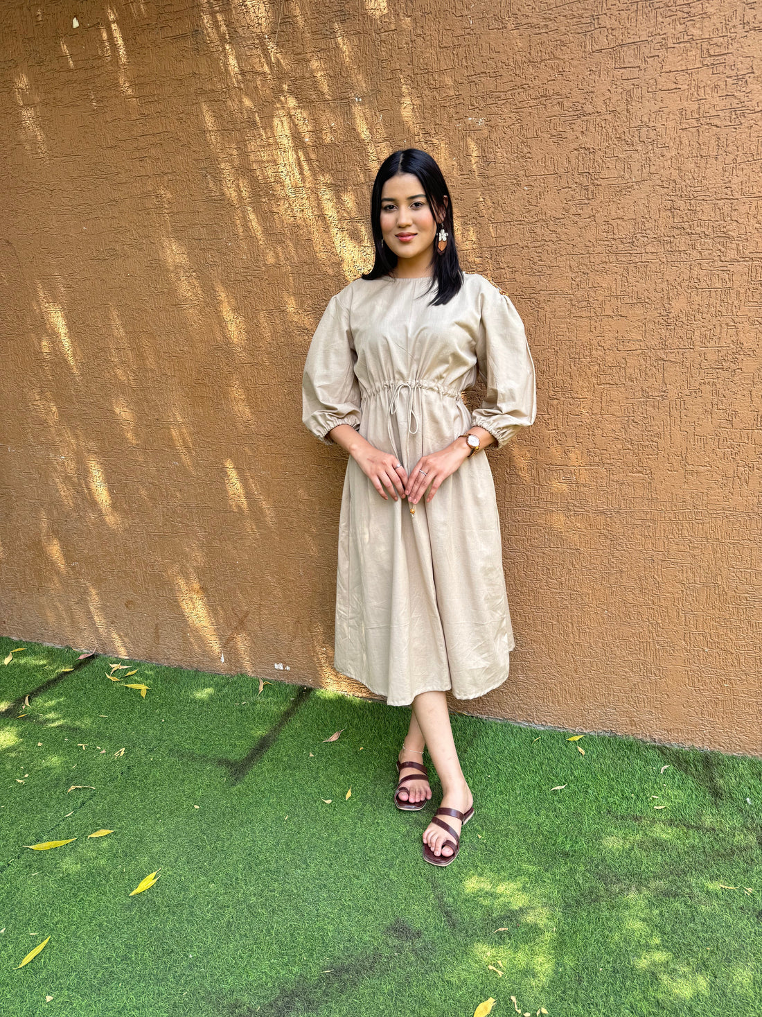 The Soft Edit Midi Dress