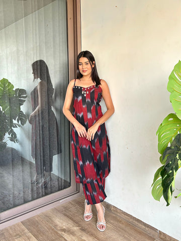 Ikat Rouge Glow