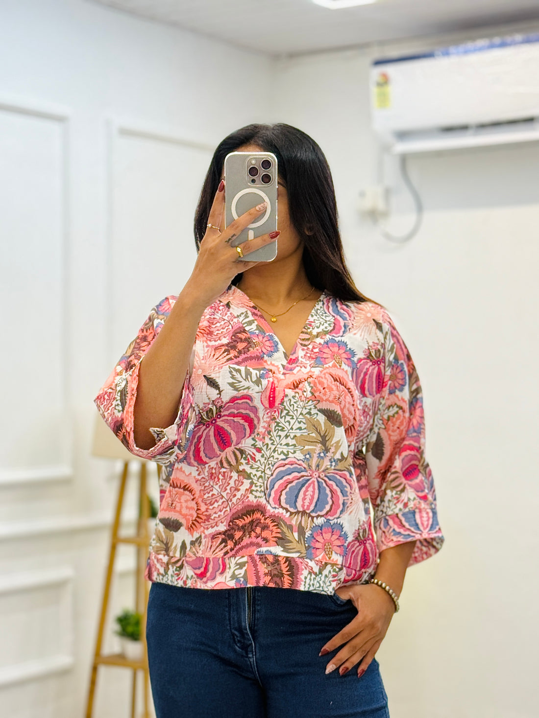 Flora Mist Top (Only Top)