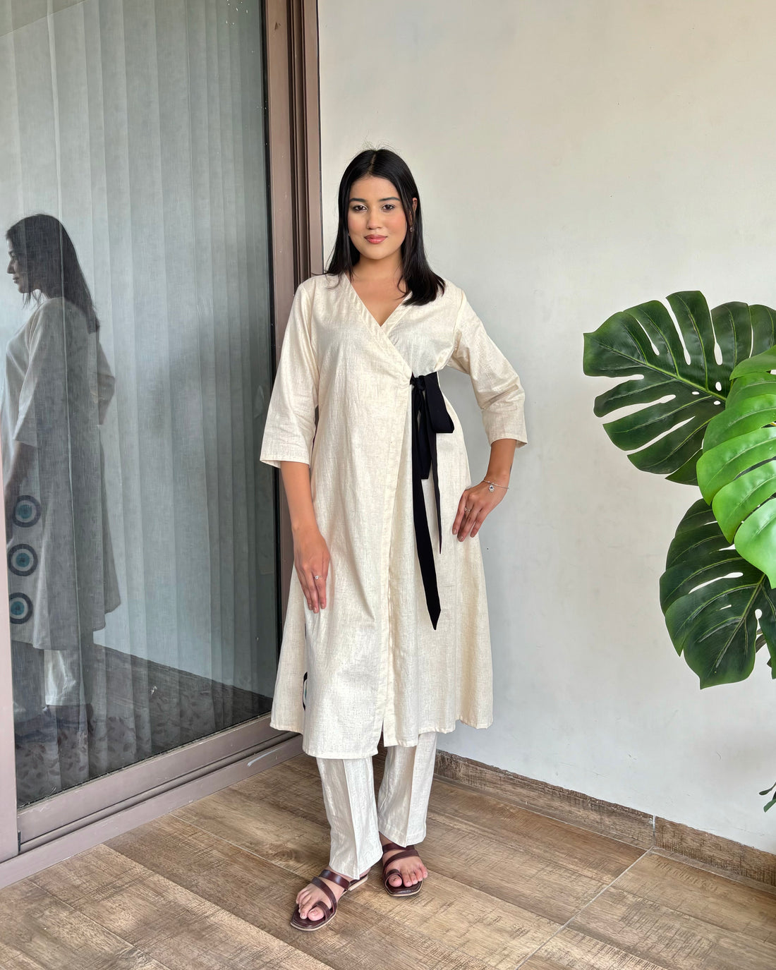 Evil Eye  Khadi Cord Set