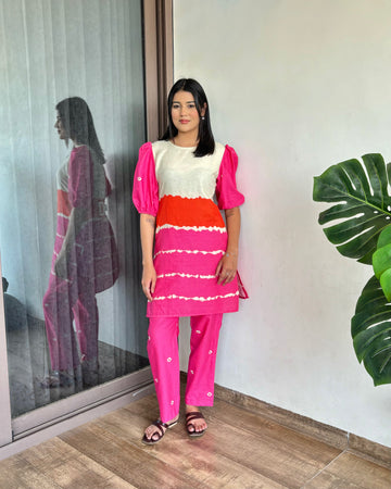 Bandhej Baani Cord set