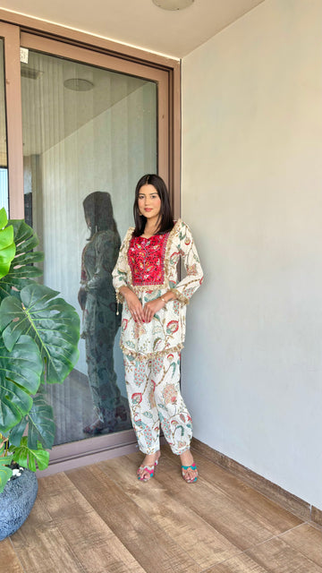 Cotton Bloom Cord Set