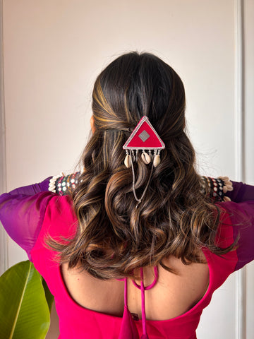 Gulabi noor - Hair clip