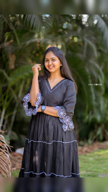 Farida Cotton Maxi Dress