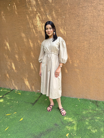 The Soft Edit Midi Dress