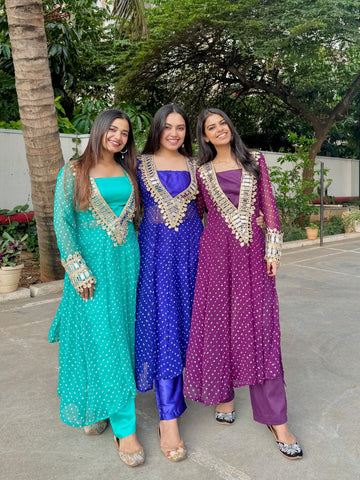 Bandhani Bloom Cord Set