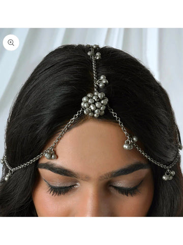 Diwani Ghunghroo Hair clips | Mangtikka | Matha patti