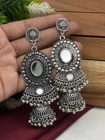 Adah Earrings | Light weight Jhumke