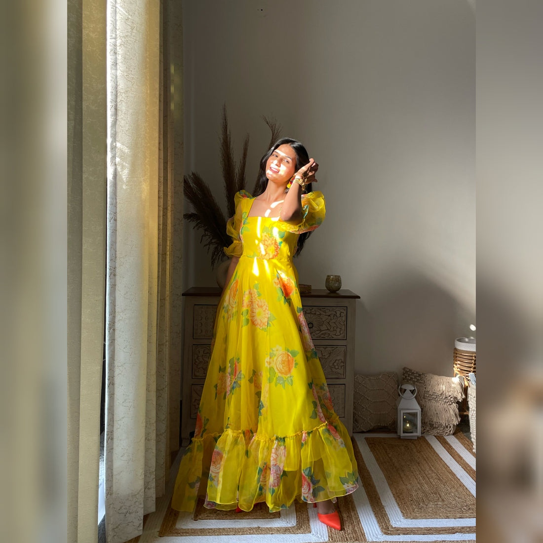 Sunflower Maxi Dress