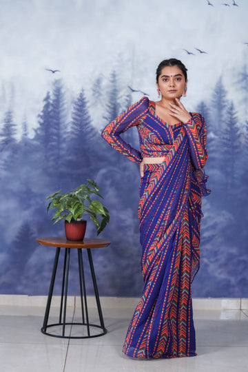 Vaijanti Chiffon Saree