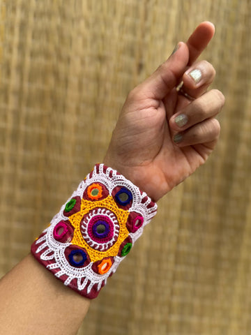 Darya Fabric Handcuff | Bracelet