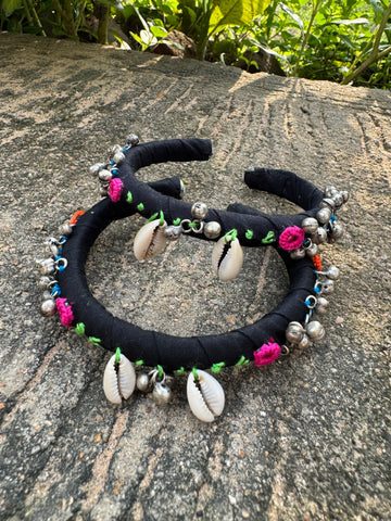 Varteeka Fabric Foldable Anklets
