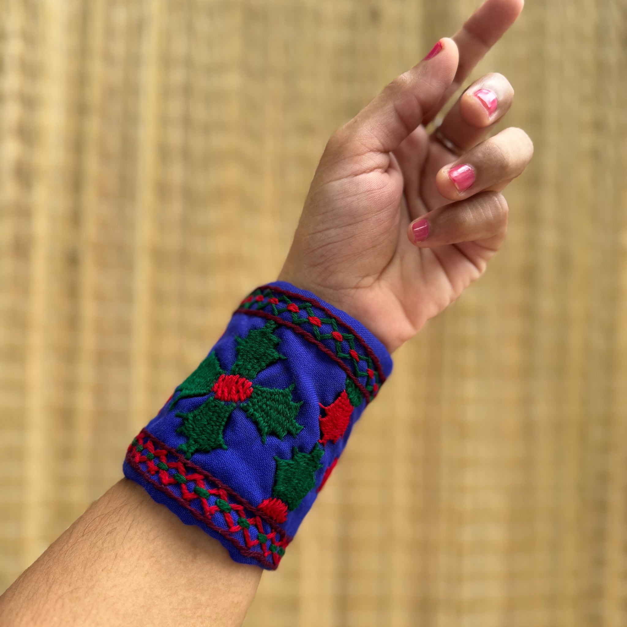 Elspeth Kutchi Fabric Handcuffs| Set of 2 Kada