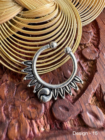 Sabarmati Nose Ring | Non-piercing