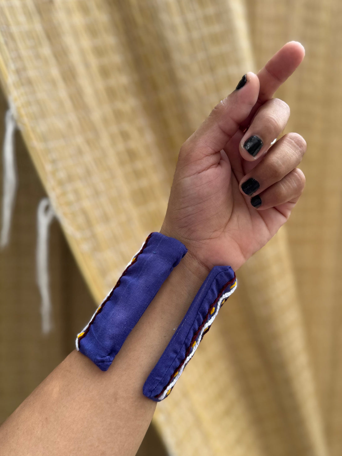 Jeeha Fabric Handcuff | Bracelet