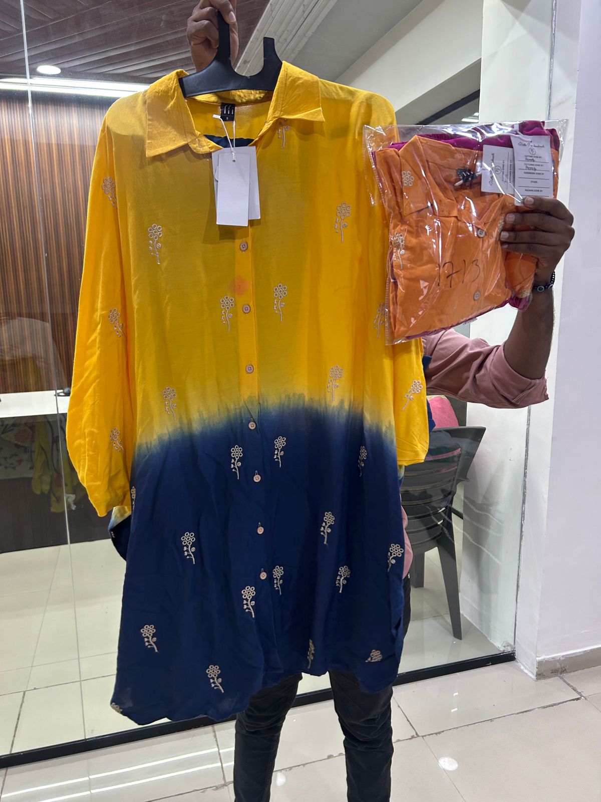 Dual Kaftan Co-ord Set