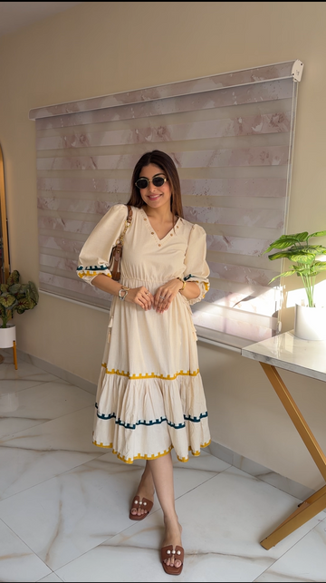 Meadow Mist Tiered Dress