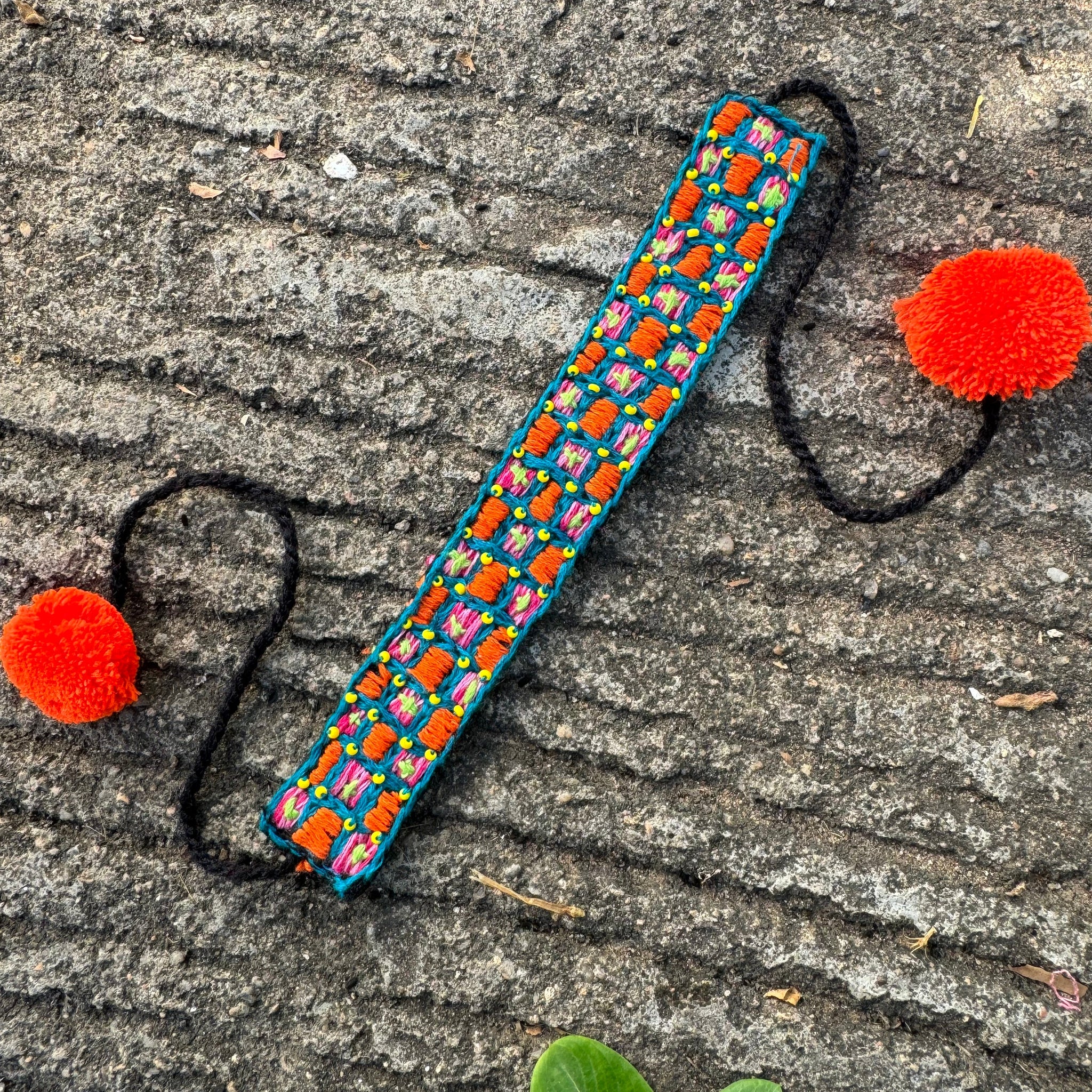 Namtra Fabric Anklet | Bajubadh