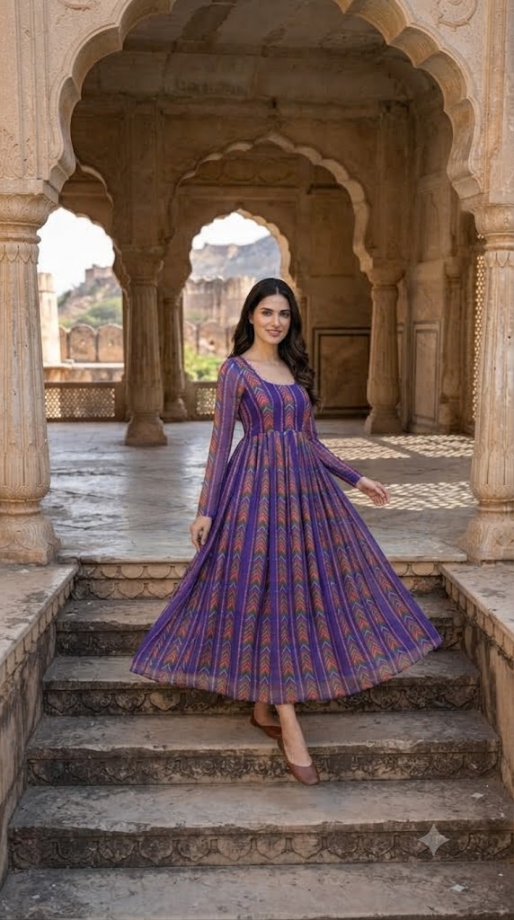 Nova Stripe Middi Dress