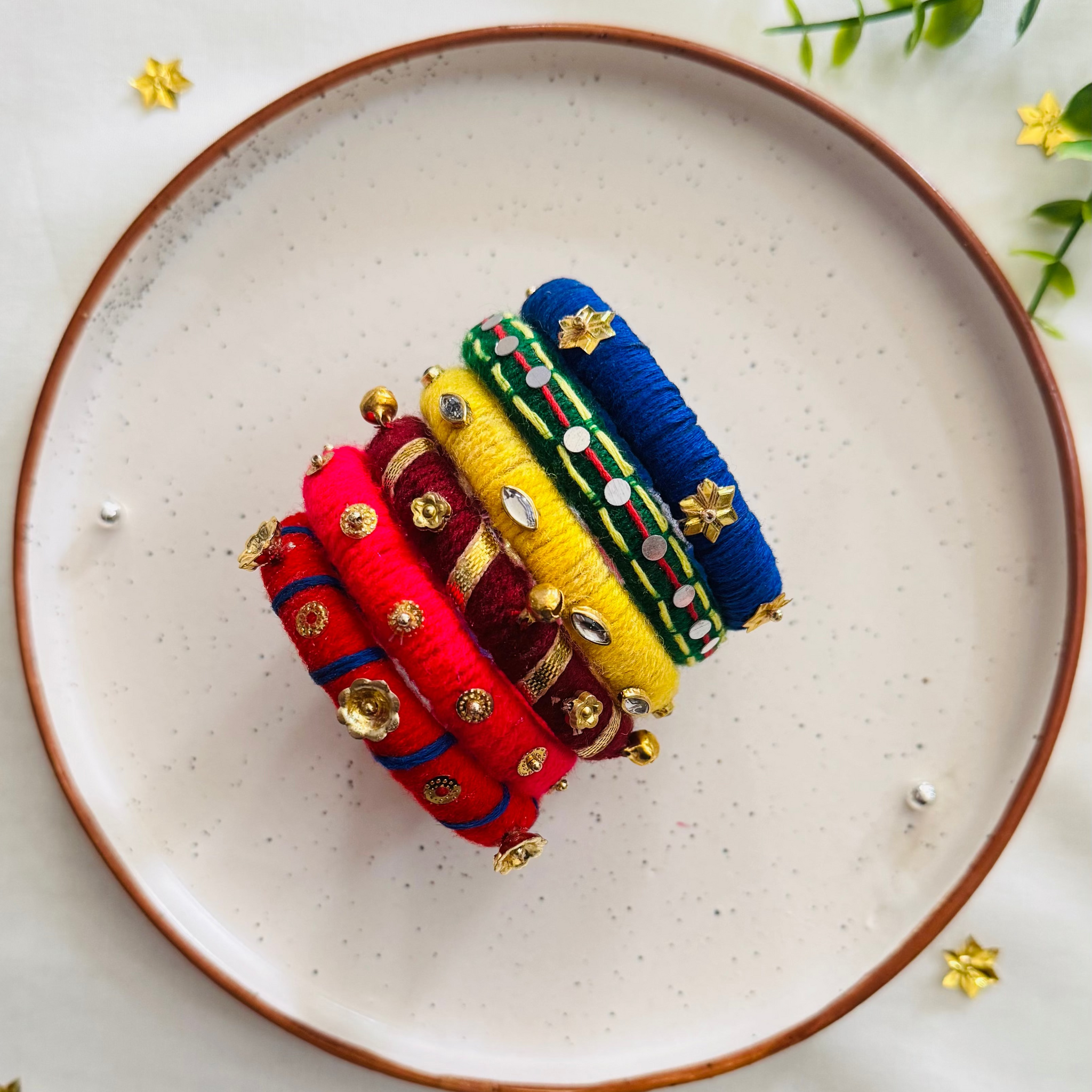 Gulbahar Bangle Set | Set of 7