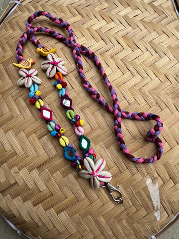 Noele Cross Body Chain | Mobile Hanging String | Lanyard