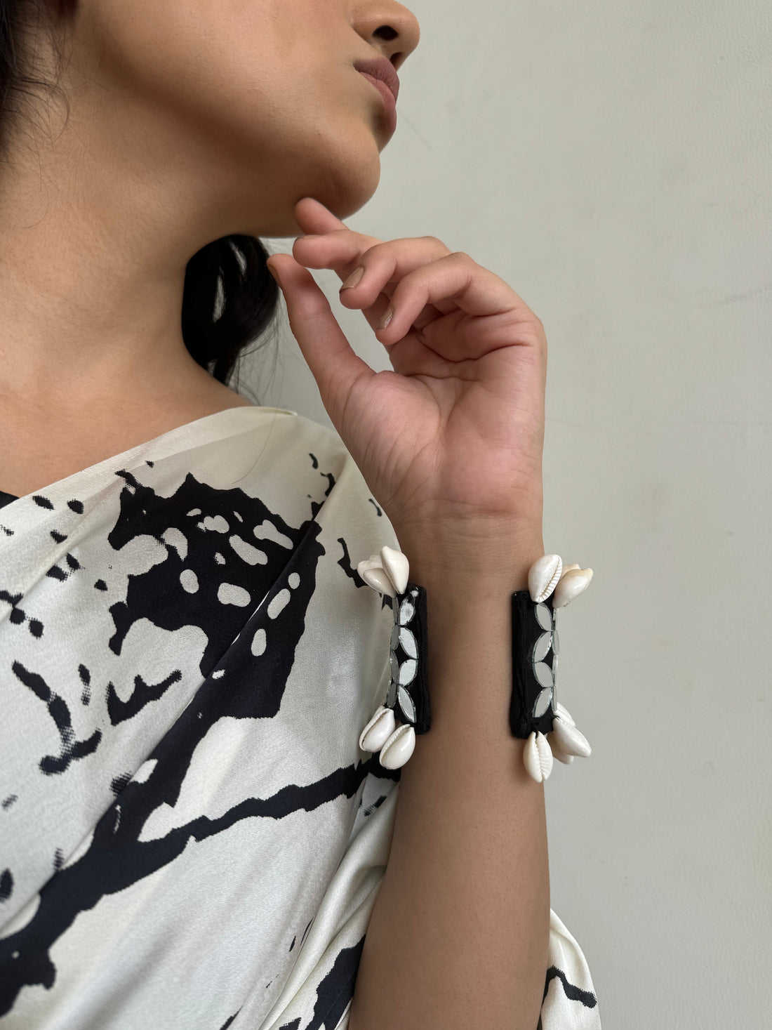 Gayatri Fabric Bracelet | Handcuff