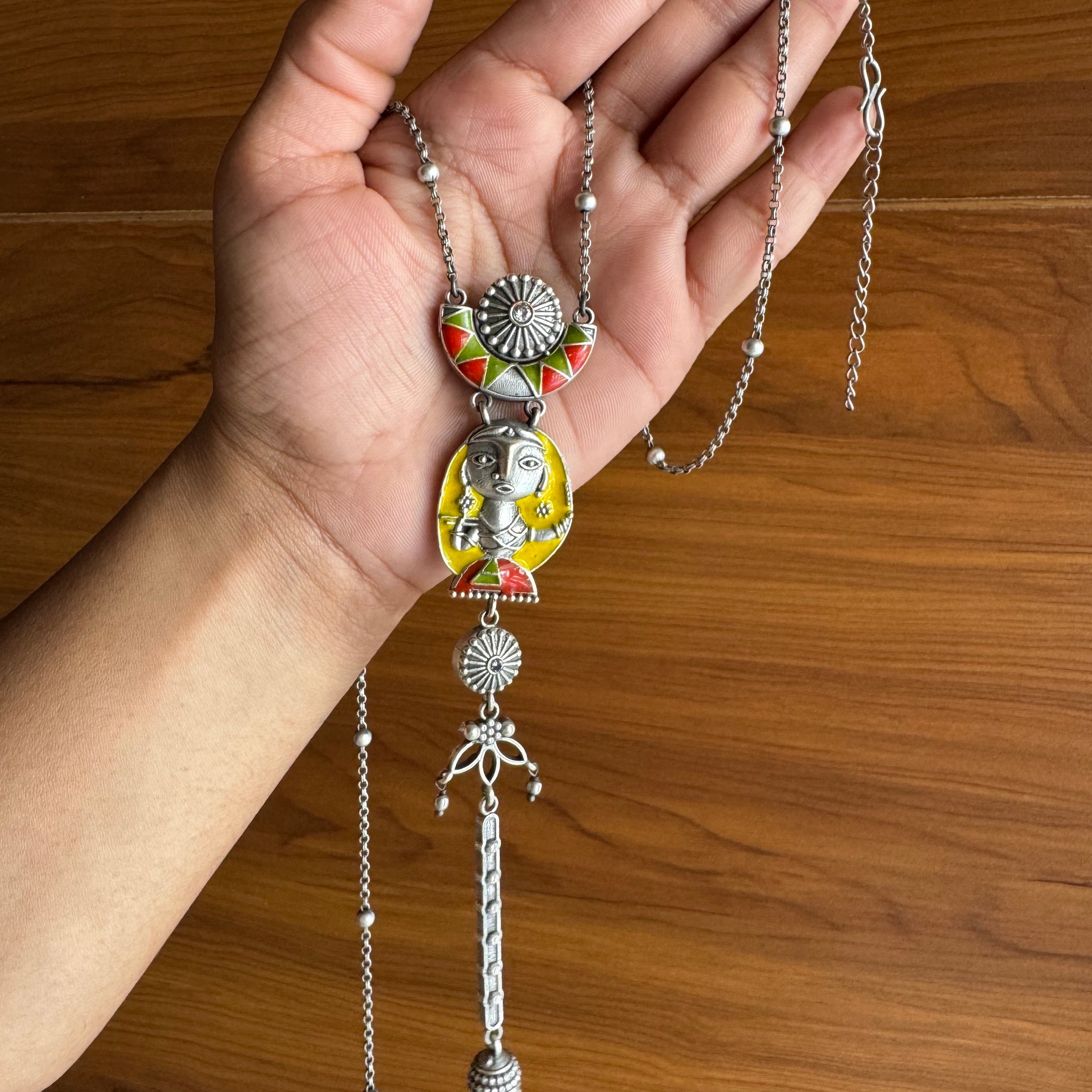 Dholaveera Necklace + Earrings