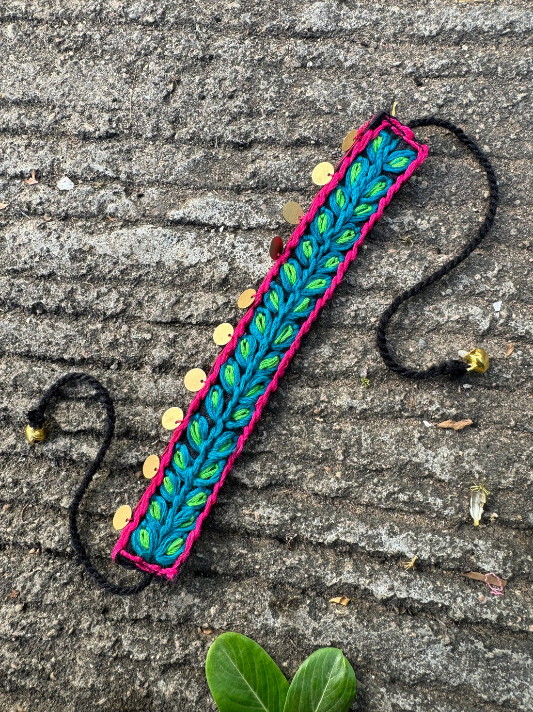 Gunjan  Fabric Anklet | Bajubadh
