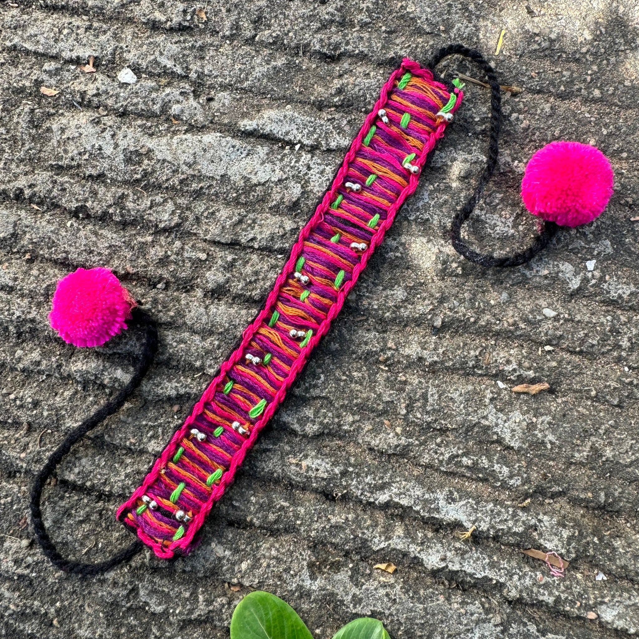 Priti Fabric Anklet | Bajubadh