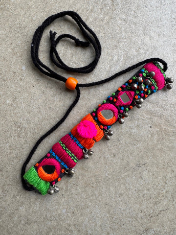 Jacqueline Fabric Necklace