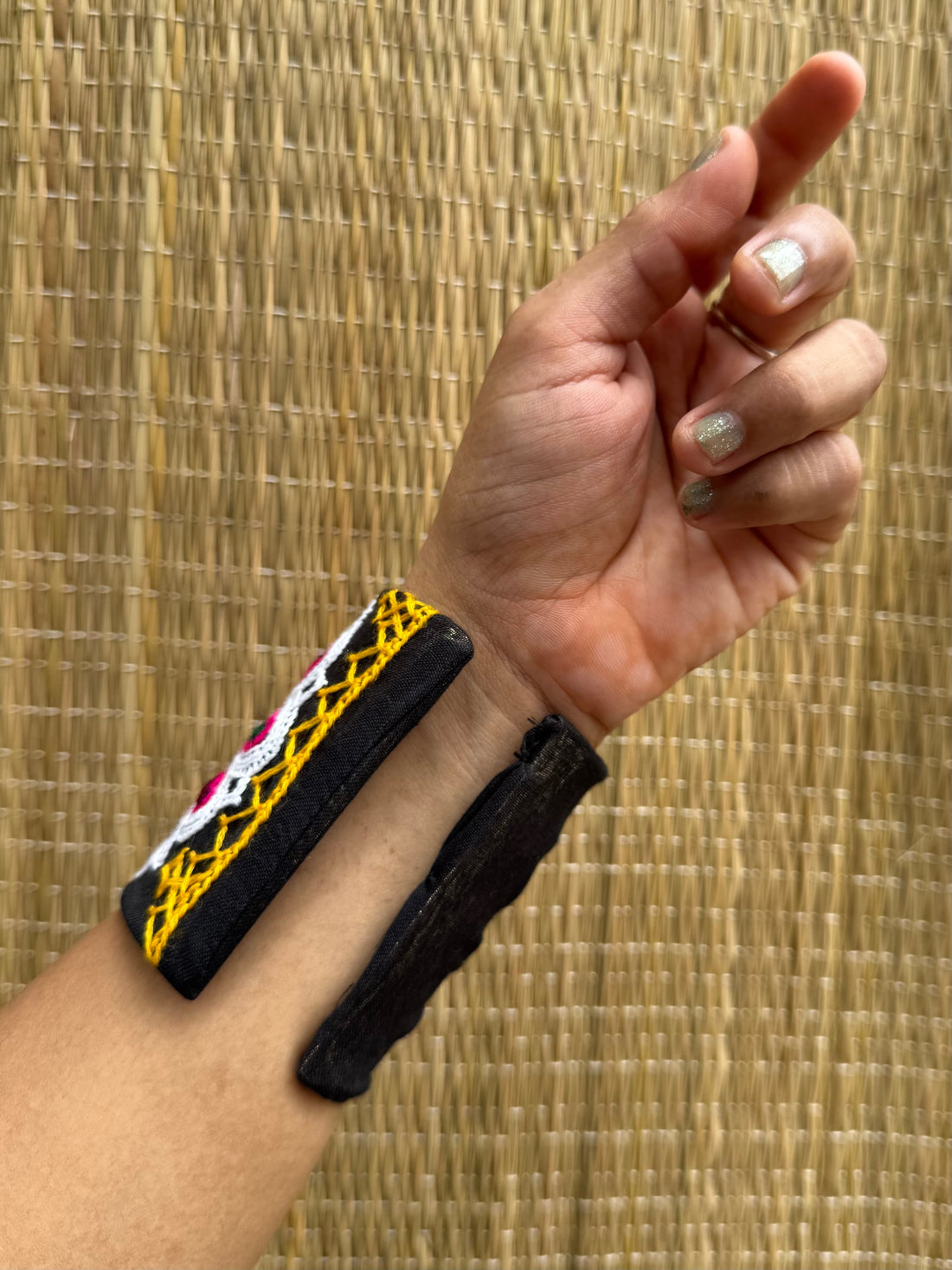 Polina Fabric Handcuff | Bracelet