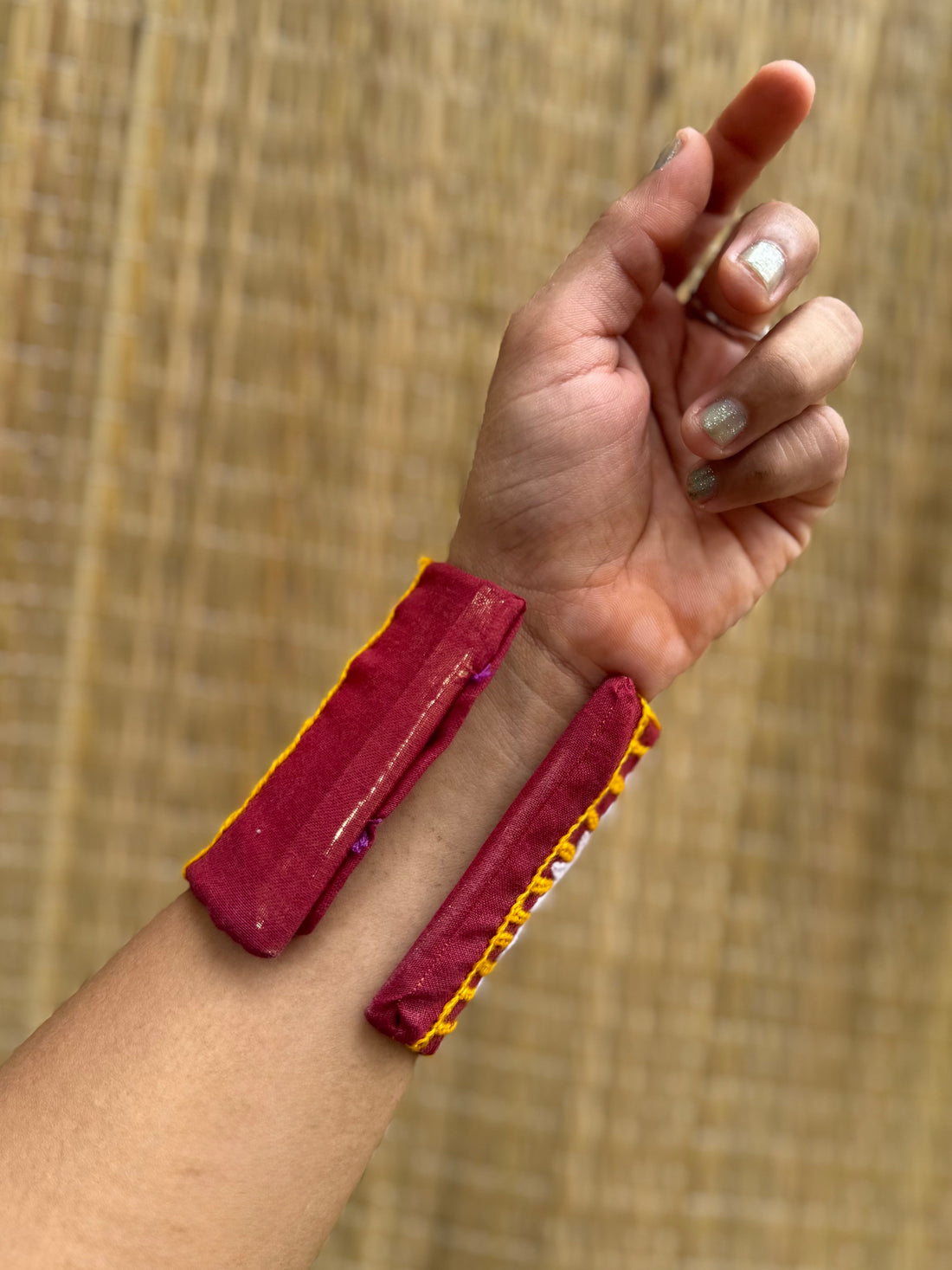 Darya Fabric Handcuff | Bracelet