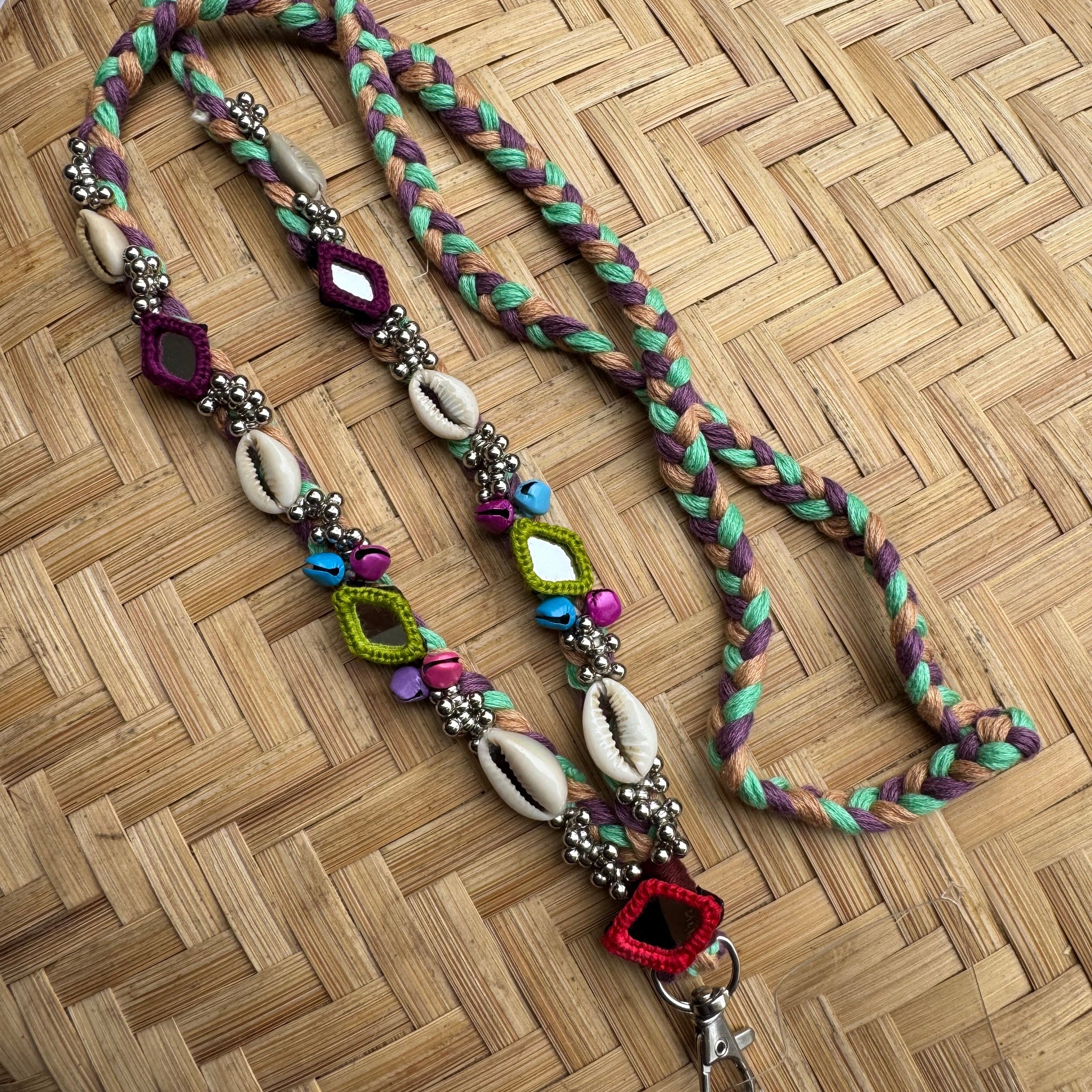 Elodie Cross Body Chain | Mobile Hanging String | Lanyard