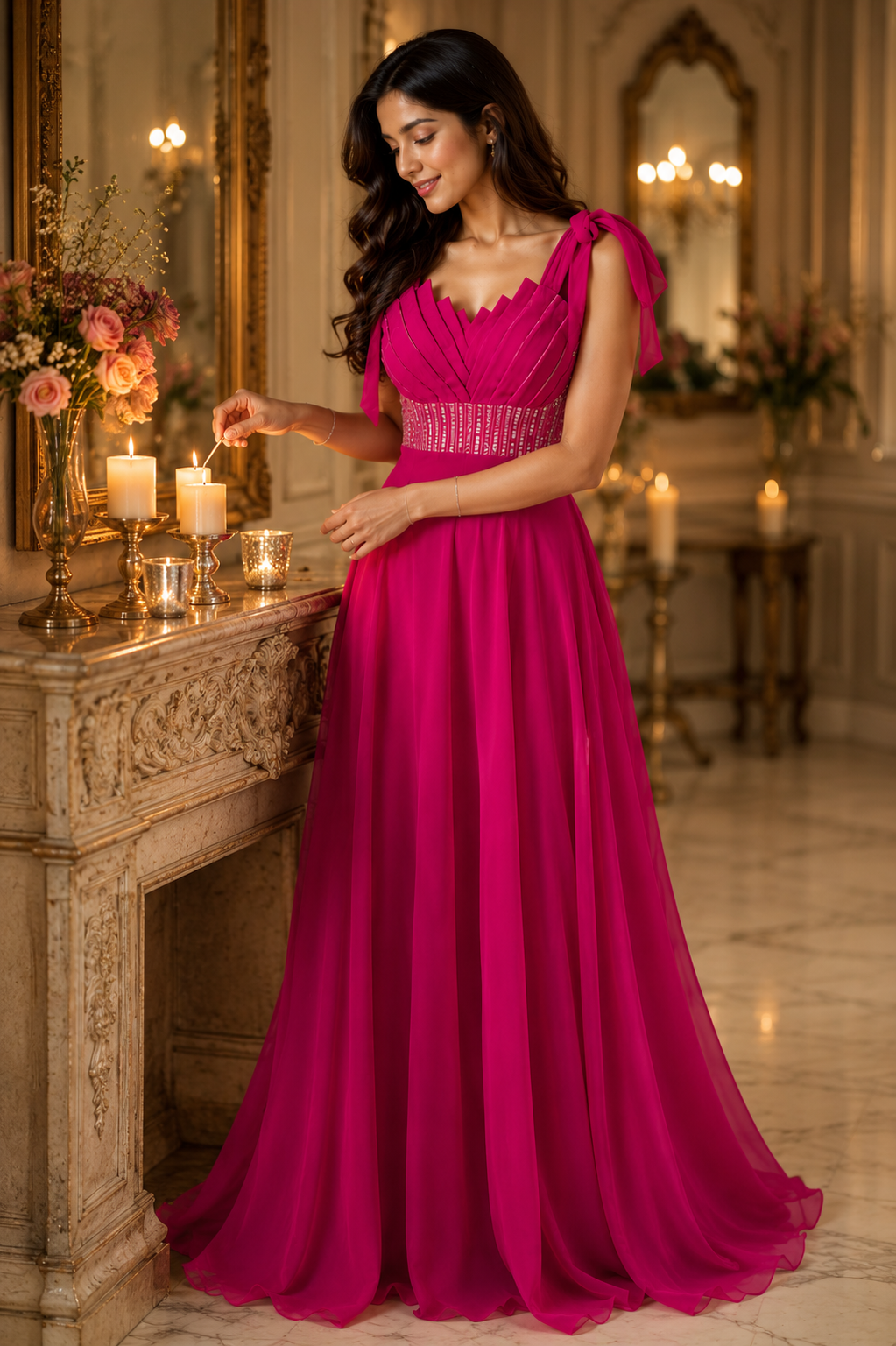 Pink Majesty Maxi Dress