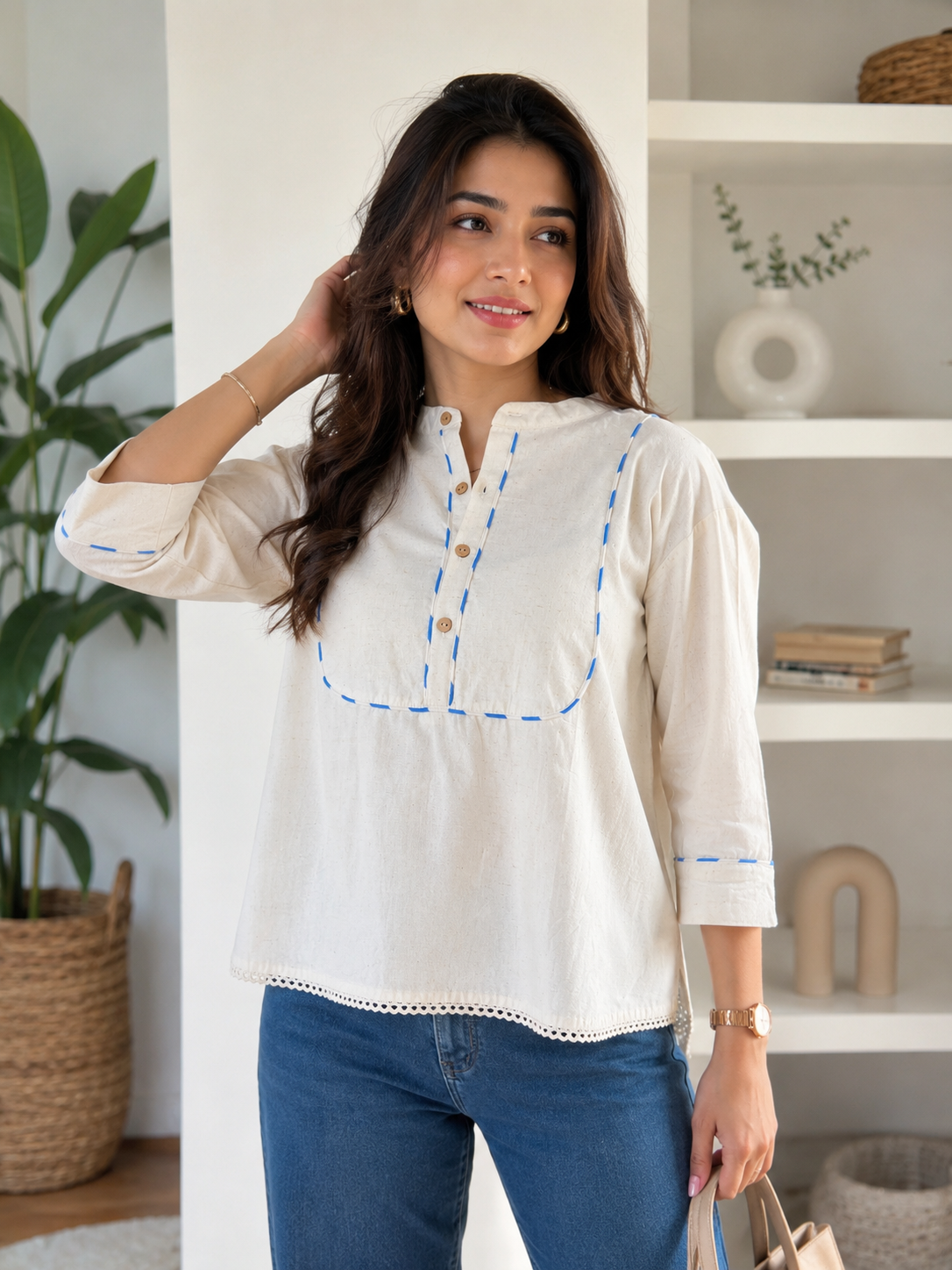 Dreamline Stitch Top