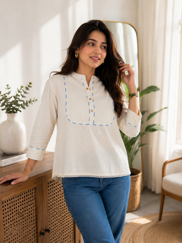 Dreamline Stitch Top
