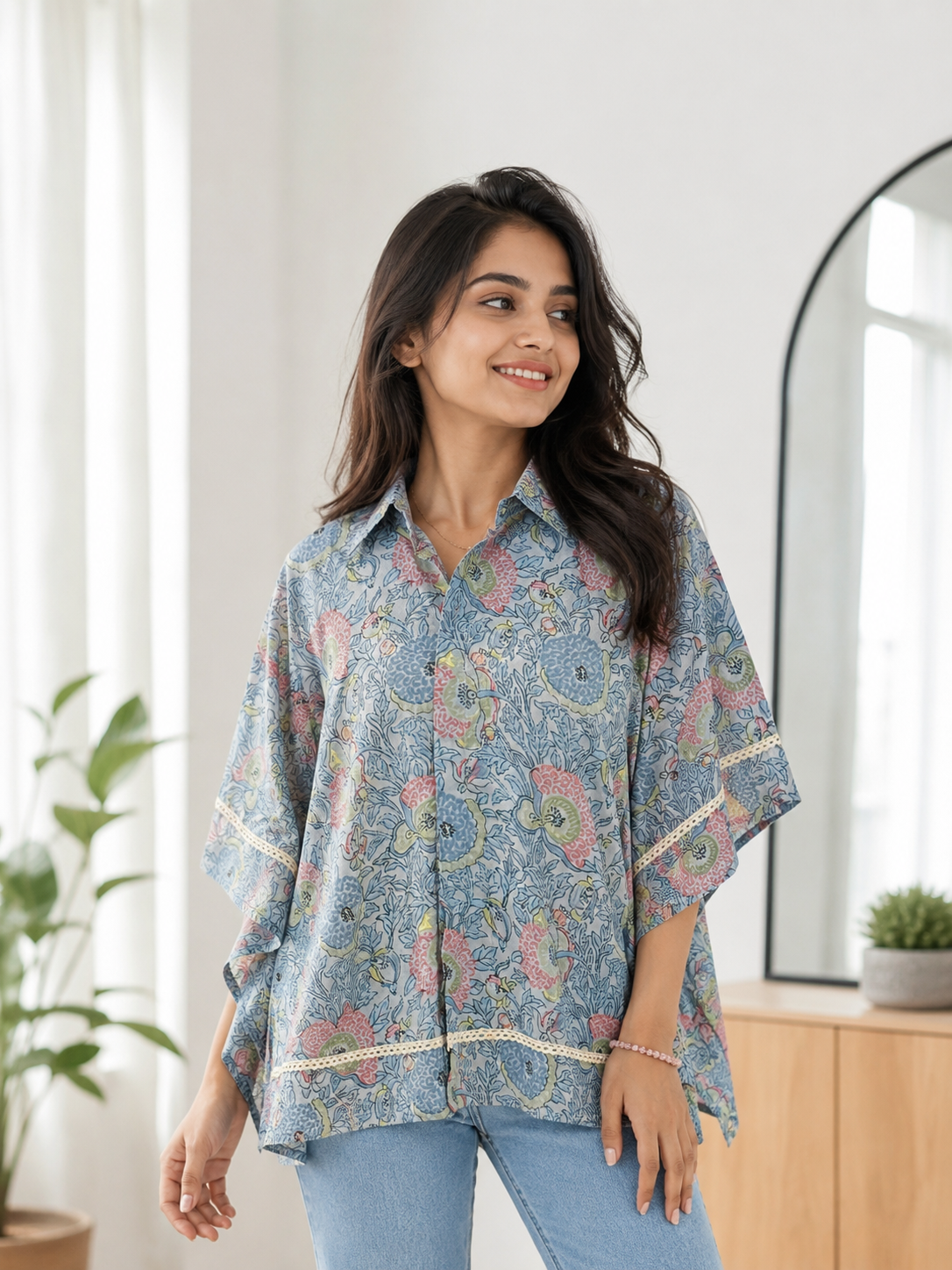 Sky Bloom Everyday top