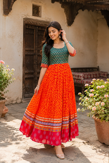 kajrali maxi dress
