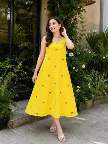 Sunny Side Midi Dress